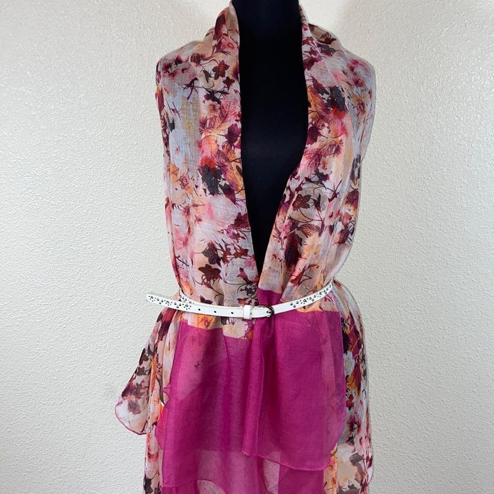 SCARF & VEST ONE SIZE WEST LOOP WOMAN
